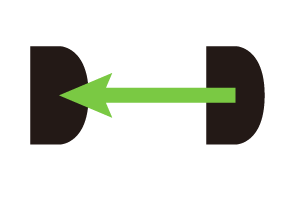 パターのスイング軌道ストレート軌道